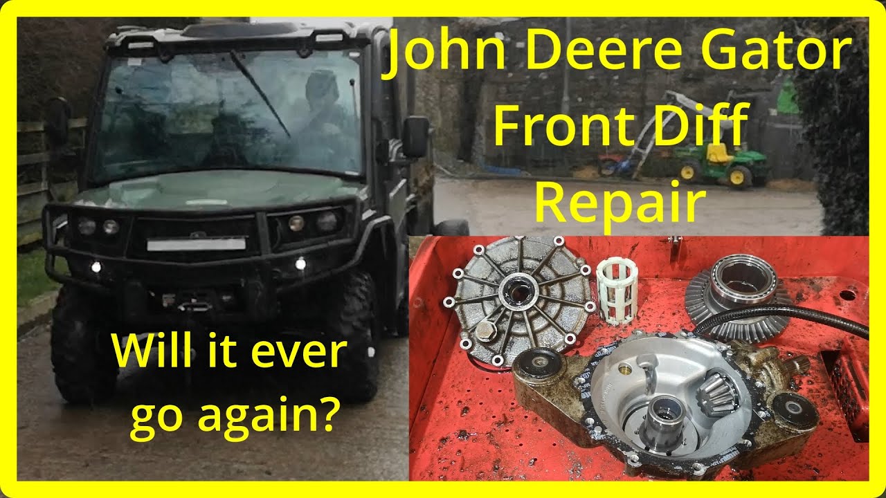 John Deere Gator Front Diff Repair