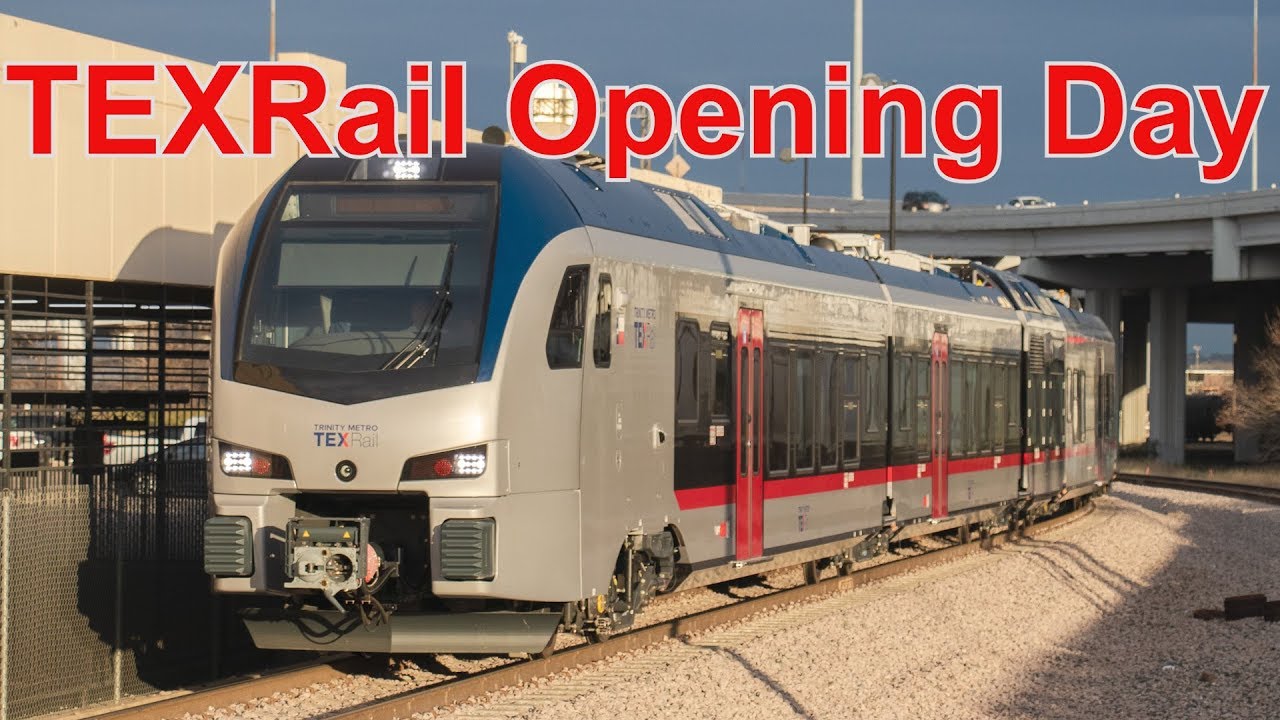 TEXRail Opening Day