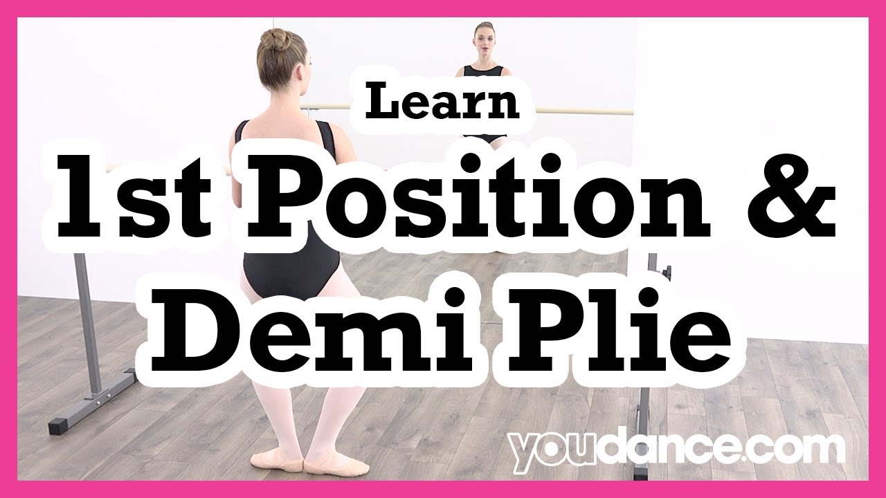 How to do 1ST POSITION and DEMI PLIÉ - Beginner Ballet | YouDance.com