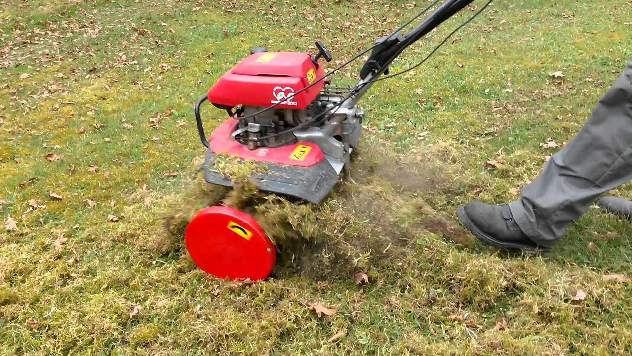 Ontmossen, verticuteren en verluchten