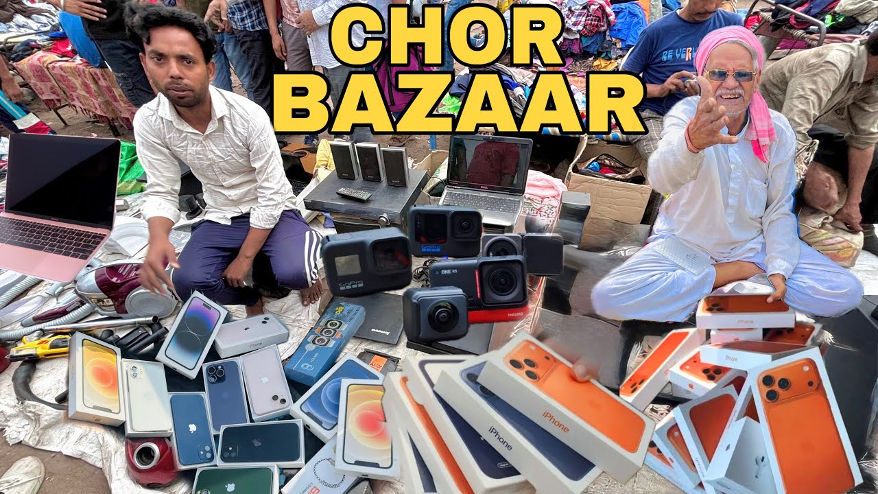 Delhi Chor Bazaar 2025 | चोर बाजार | iPhone Chor Bazaar | Jama Masjid Chor Bazar 