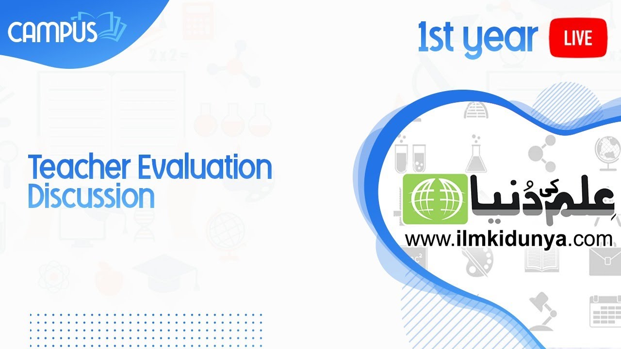 Teacher Evaluation Discussion