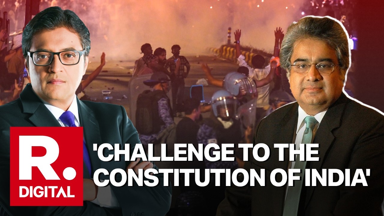 Jantar Mantar Protest A Challenge To Constitution of India: Harish Salve To Arnab