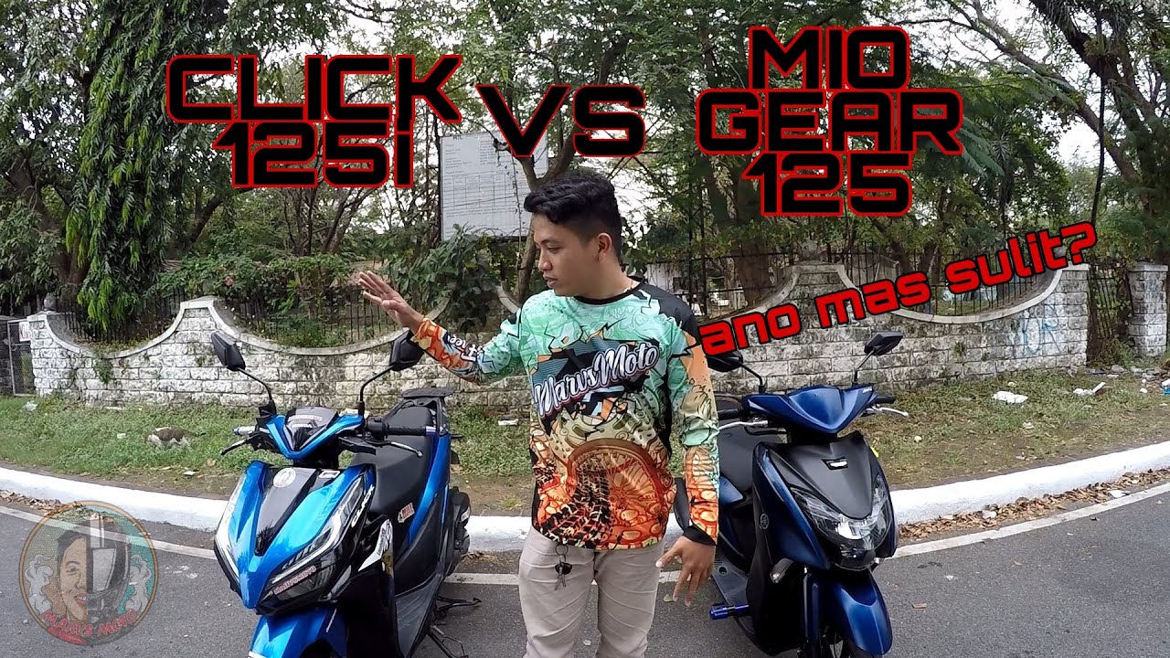 HONDA CLICK 125i VS MIO GEAR 125 | MARVSMOTO | GOPRO HERO 4 BLACK