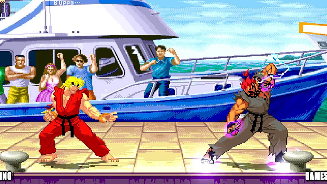 SUPREME KEN VS AKUMA OROCHI!