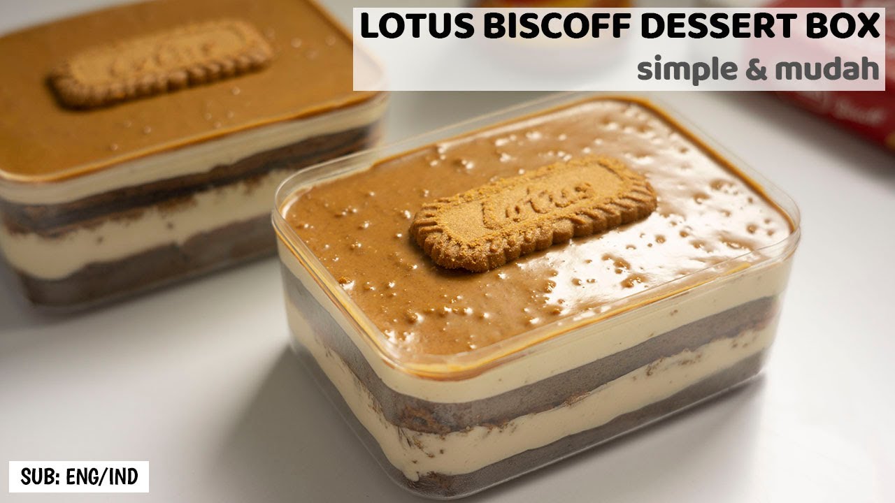 LOTUS BISCOFF DESSERT BOX | QUICK AND EASY RECIPE