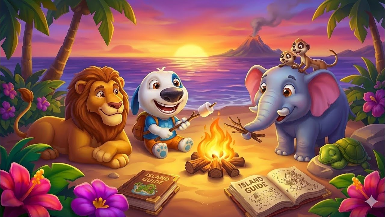 My Talking Hank islands Gameplay Android ios 