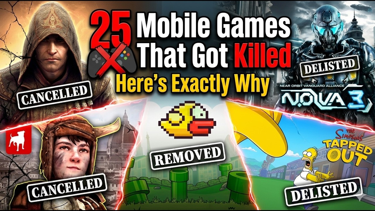 25 Mobile Games That Got Killed &mdash; Here's Exactly Why