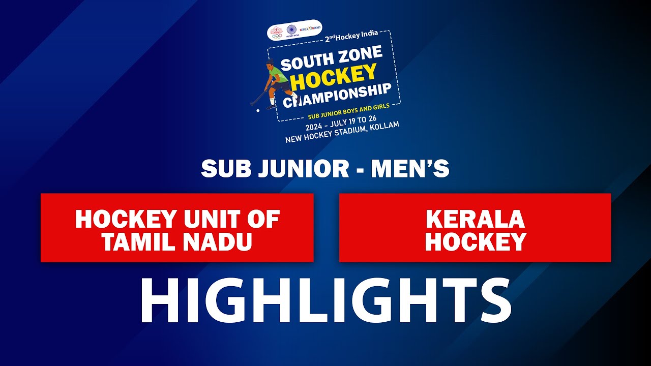 Highlights | Hockey Unit of Tamil Nadu vs Kerala Hockey  |Men's | Sub Junior South Zone Hockey