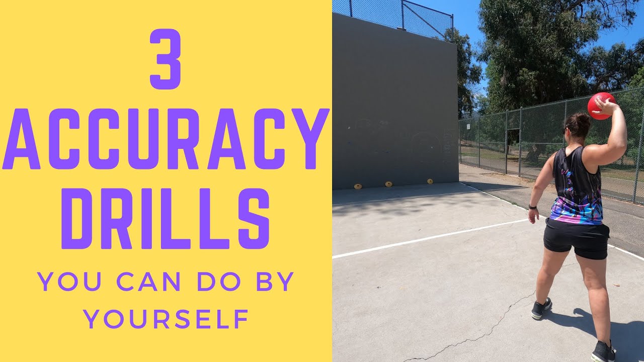 3 Throwing ACCURACY Drills You Can Do SOLO | for Dodgeball Players