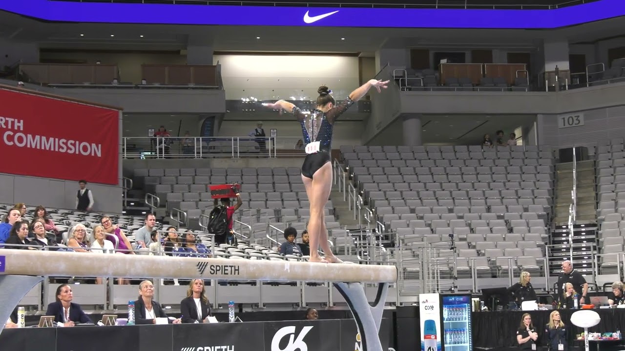Gabrielle Hardie -  Balance Beam -  2024 Xfinity U.S. Championships -  Women Session 1 Day 2