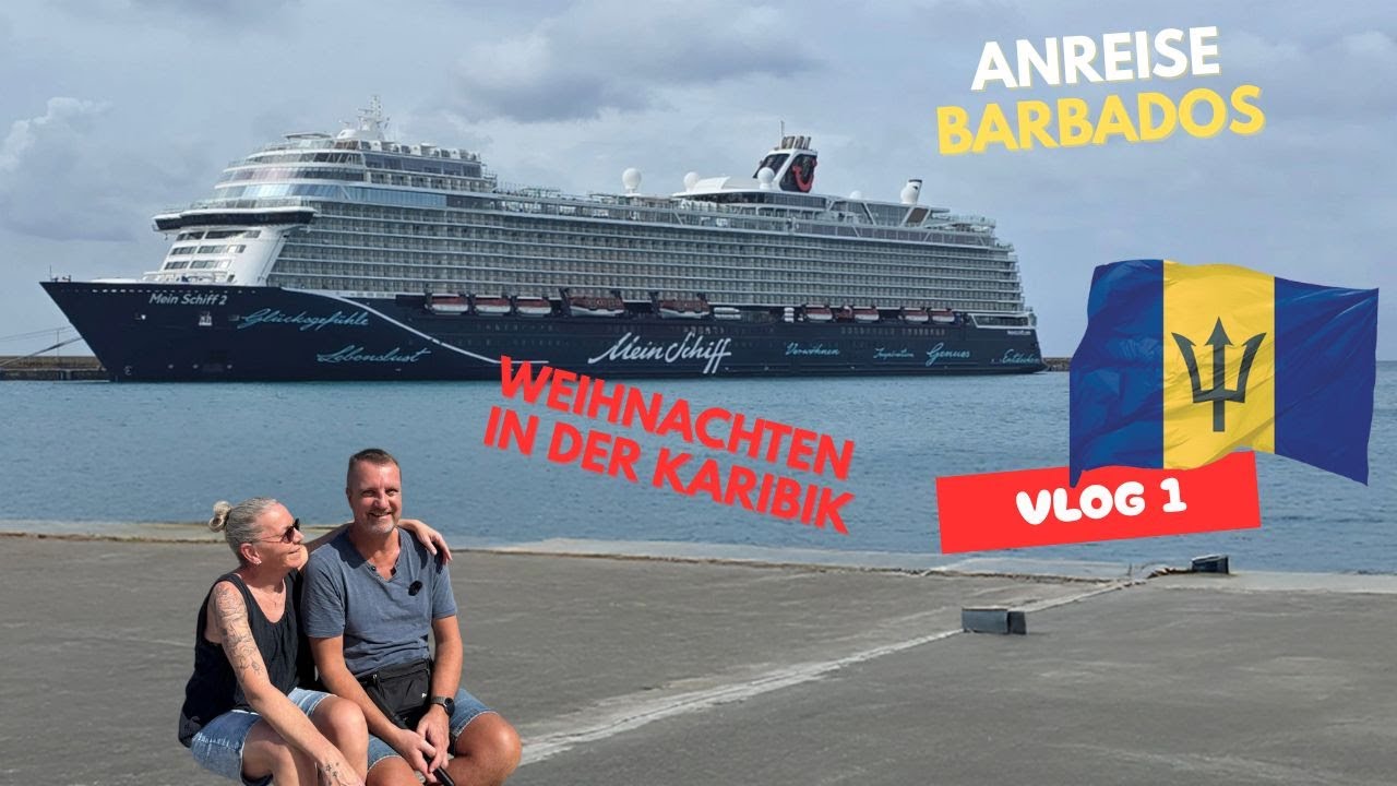 Weihnachten auf der Mein Schiff 2 in der Karibik auf Barbados/Bridgetown