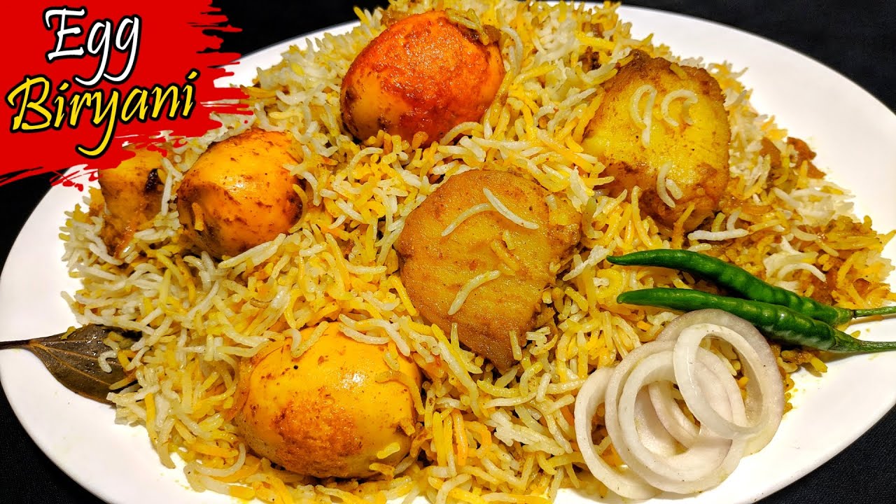 Egg Biryani Recipe | ডিম্ এর দম বিরিয়ানি | Bengali Egg Dum Biryani Kolkata Style | Dim Biryani