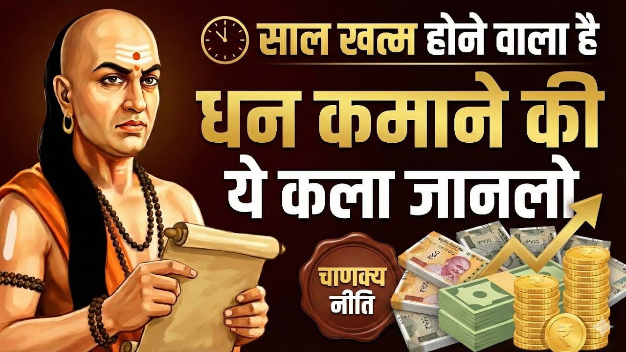 धन कमाने की कला | चाणक्य का माइंडसेट जो गरीब को अमीर बना देता है Chanakya niti on Money Psychology