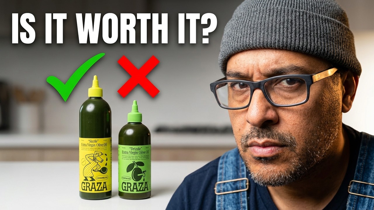 Viral Graza olive oil worth the hype? An honest chef's review.