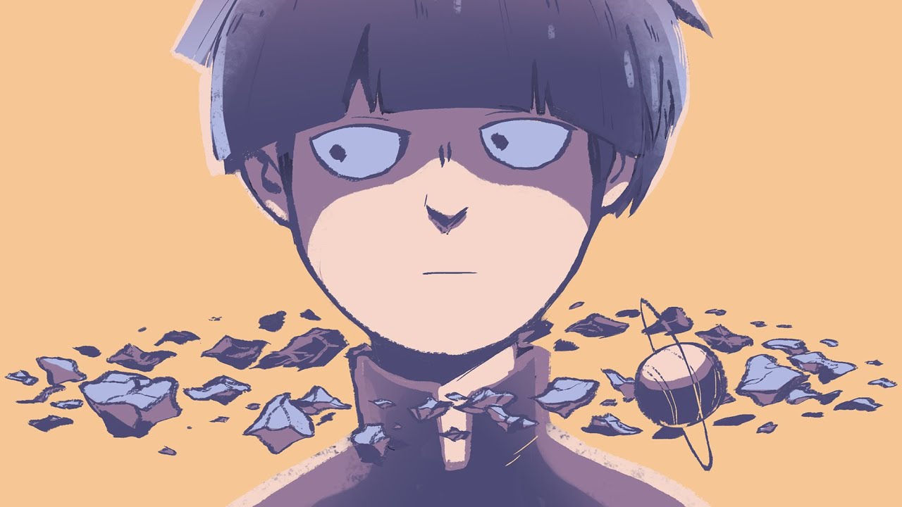【MOB PSYCHO 100 Speedpaint】Asteroids - Photoshop CC