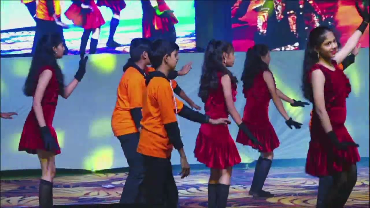 DANCE PERFORMANCE BY 7th YELLOW CLASS on REELS THEME  SRN MEHTA STATE SCHOOL ANNUAL DAY 2023 24