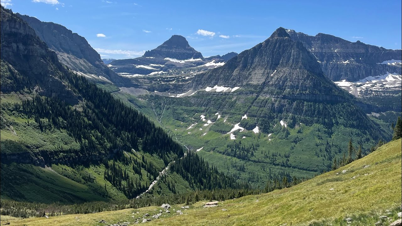 Glacier National Park- Highline Trail (Logan pass to &ldquo;loop&rdquo; trailhead) - 11.8 miles