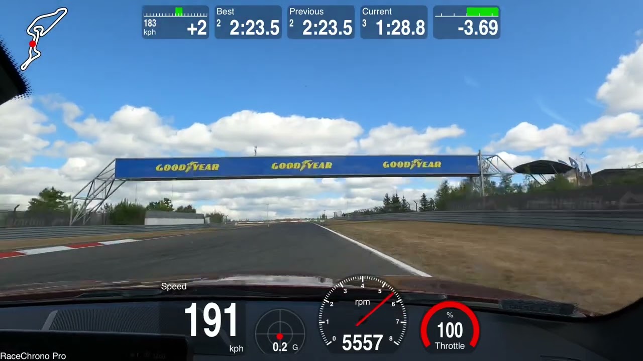 Onboard BMW M2 Competition F87 - Nurburgring GP 20.08.2022 2:17,30 - Touristenfahrten