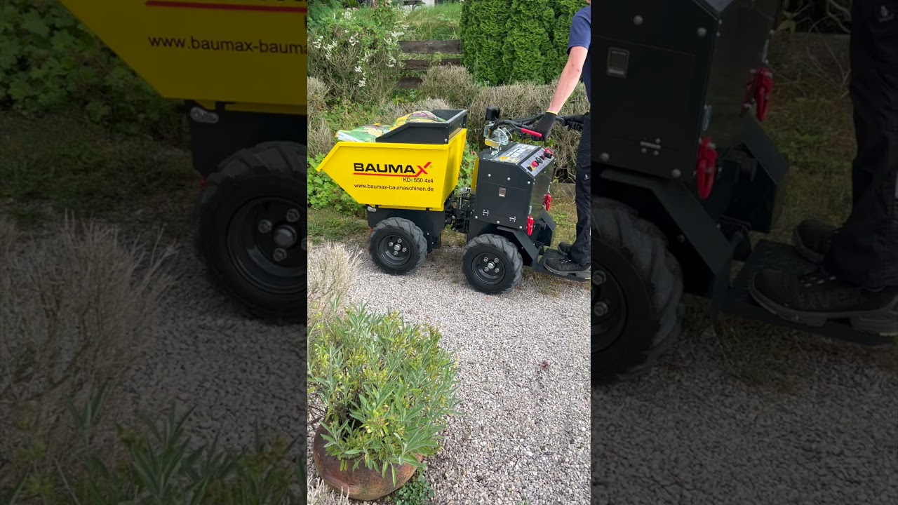 𝗞𝗼𝗺𝗽𝗮𝗸𝘁. 𝗞𝗿𝗮𝗳𝘁𝘃𝗼𝗹𝗹. 𝗞𝗗𝗲𝟱𝟱𝟬 &ndash; 𝗗𝗲𝗿 𝗠𝗶𝗻𝗶𝗱𝘂𝗺𝗽𝗲𝗿 𝗳&uuml;𝗿 𝗷𝗲𝗱𝗲 𝗕𝗮𝘂𝘀𝘁𝗲𝗹𝗹𝗲. #minidumper #baumaschine #baustelle