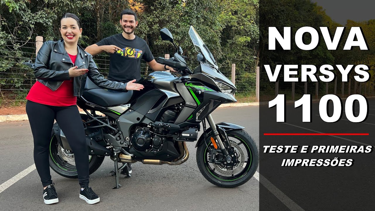 Nova Kawasaki Versys 1100 GT: Minhas PRIMEIRAS IMPRESSÕES (É TUDO ISSO MESMO?!)