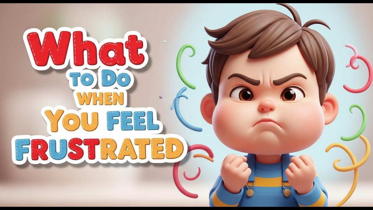 What to Do When You Feel Frustrated | Calm-Down Skills for Kids | Bright Buddies