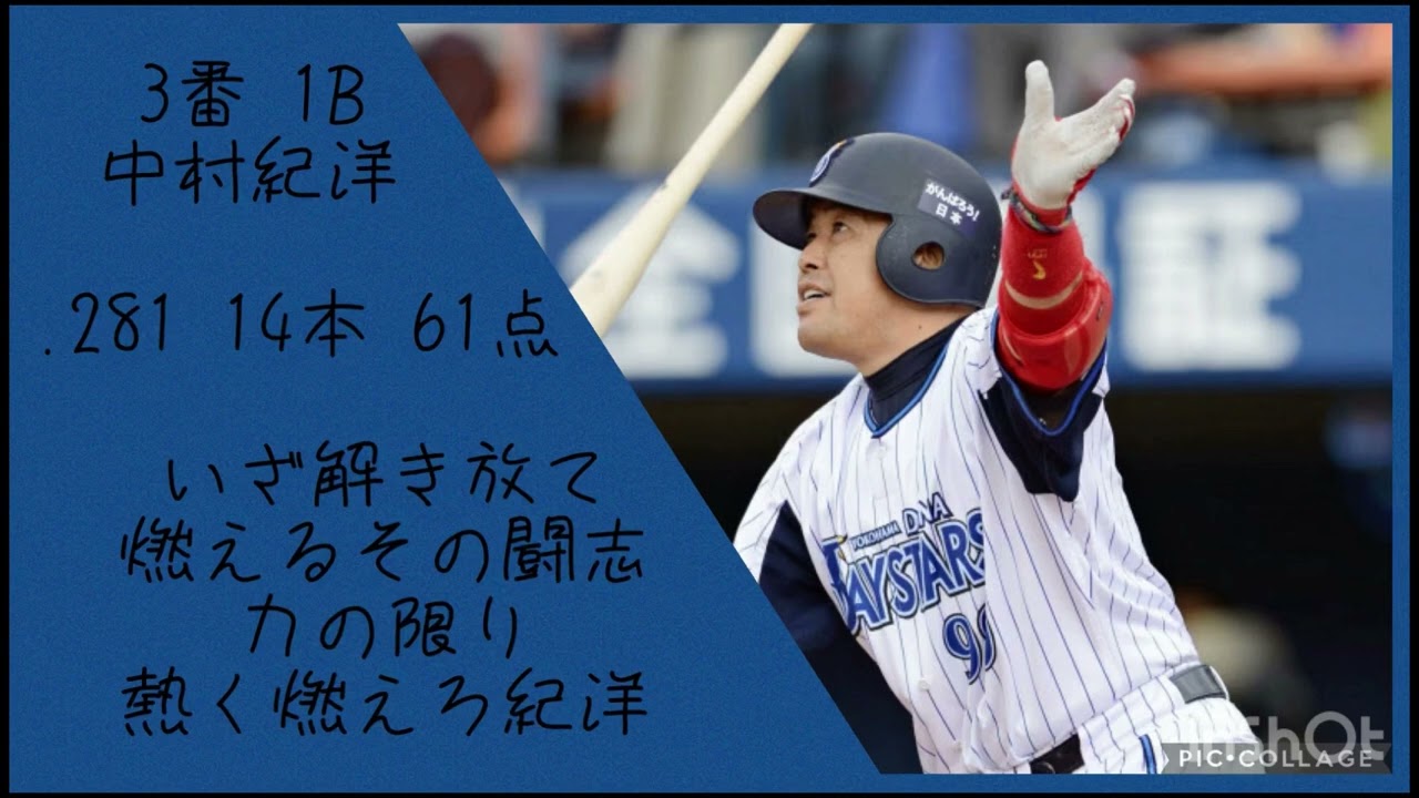 2010年代横浜DeNAベイスターズ日本人ベストナイン