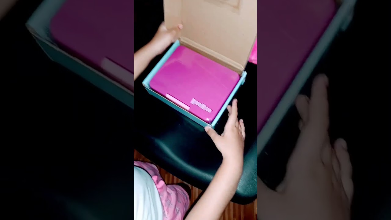 unboxing my snack size bento lunch box malibu purple | yumbox
