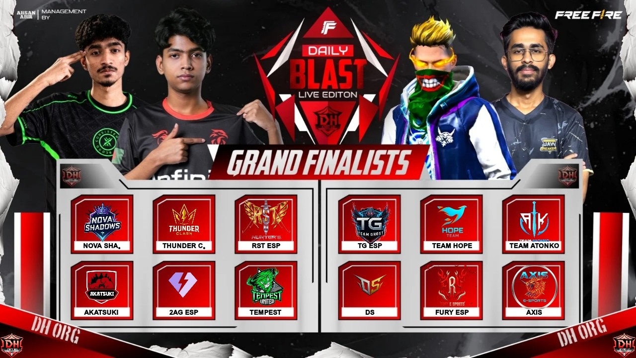 [LIVE🛑] DH E-SPORTS ORG || DAILY  8 PM LIVE BLAST || 12 TEAM'S BATTLE || MANAGEMENT BY ABIR 🔥