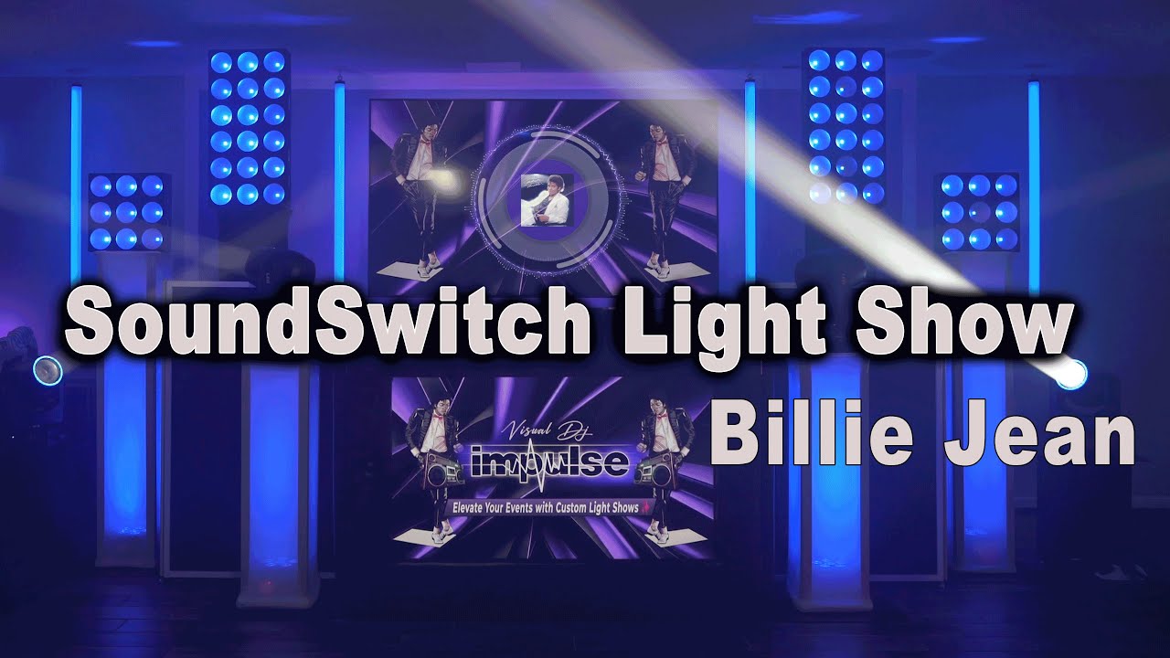 Billie Jean Light Show with SoundSwitch - Mind-Blowing DJ Visuals