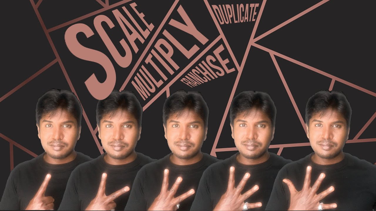 SCALE   |   MULTIPLY   |   DUPLICATE   |   FRANCHISE