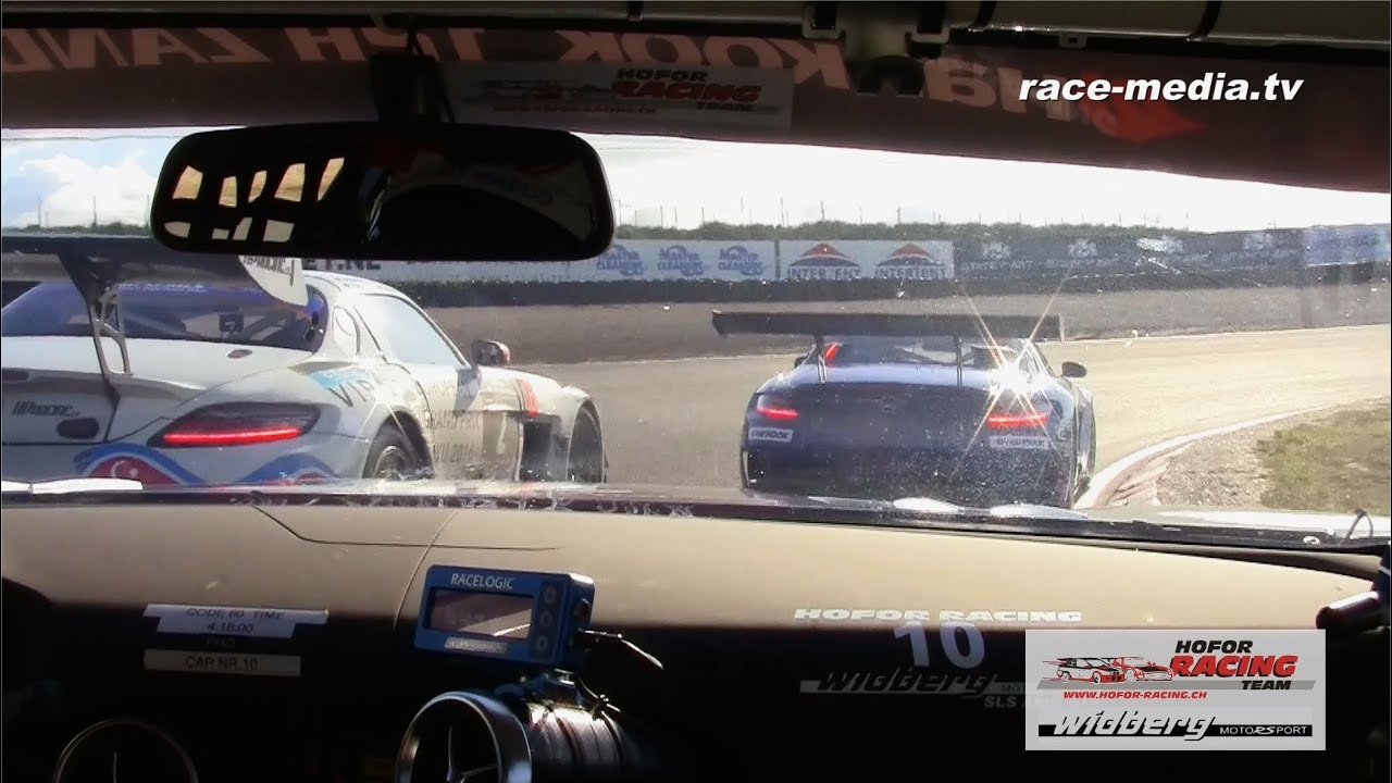 12H Zandvoort 2015 Onboard Hofor Racing Mercedes SLS AMG GT3 Christiaan Frankenhout