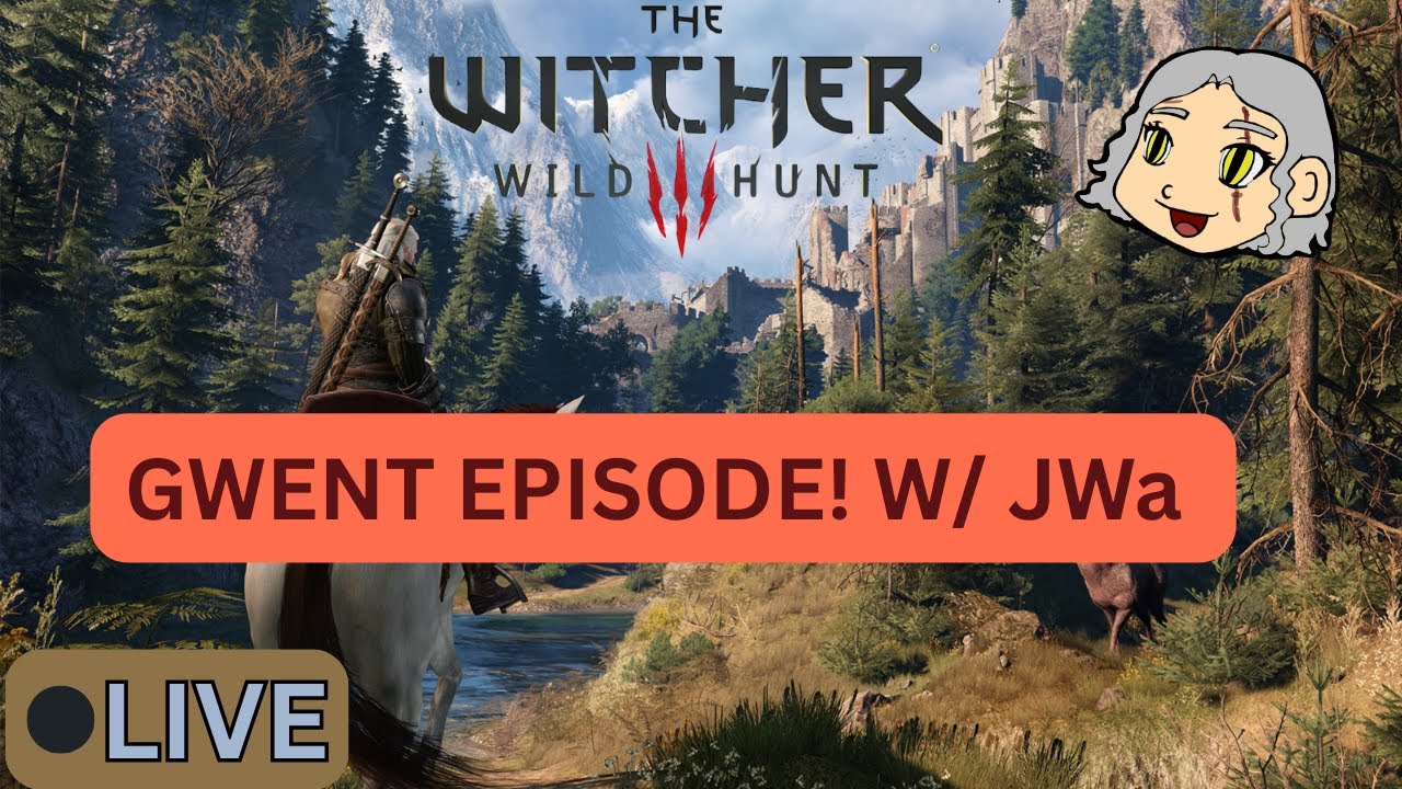 The Witcher 3: Our Last Episode Of The Witcher! Toussaint Gwent Tournament! - Live Pt. 76