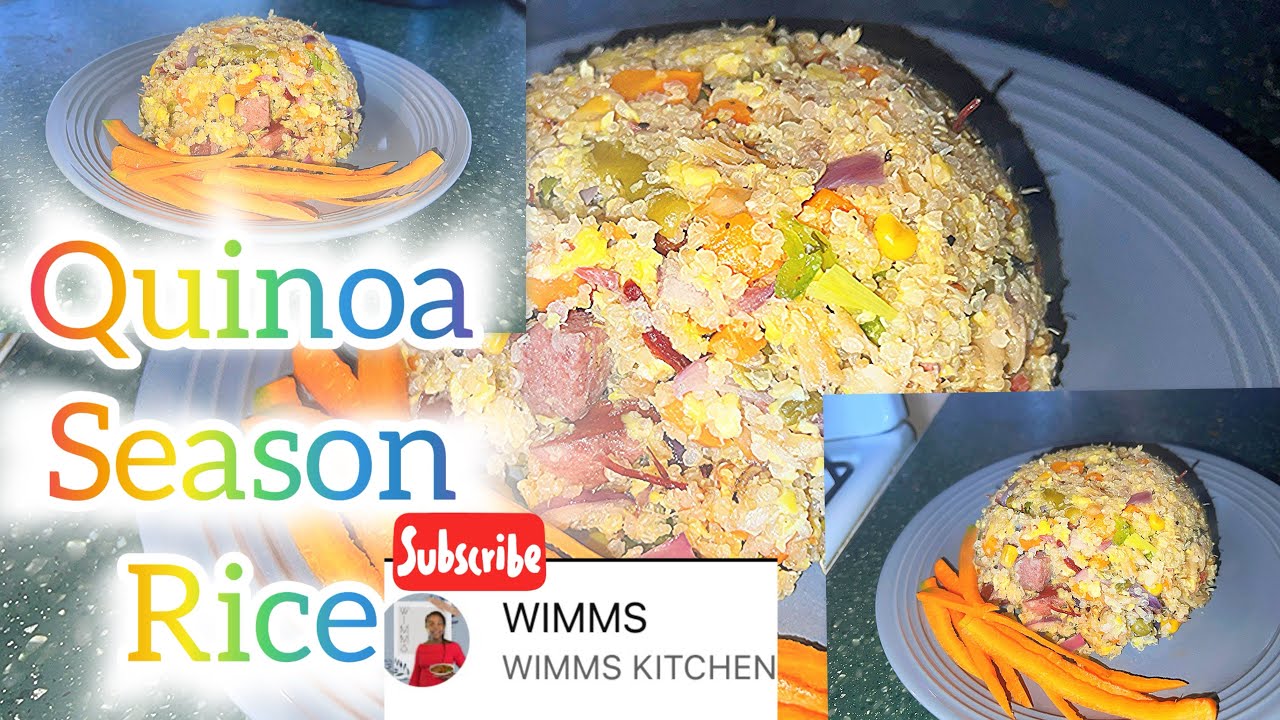 Quinoa Season Rice @WIMMSKITCHEN - Authentic Jamaican Meal