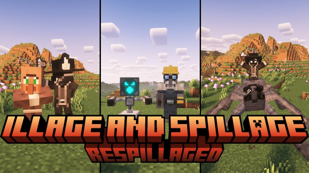 Illage and Spillage: Respillaged (Minecraft Mod Update Showcase) 1.20.1