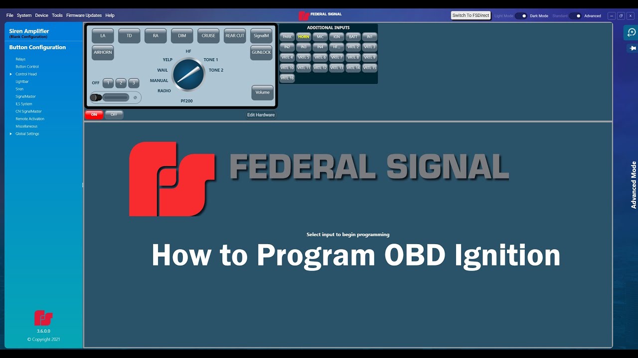 Convergence Software - How to Program OBD Ignition