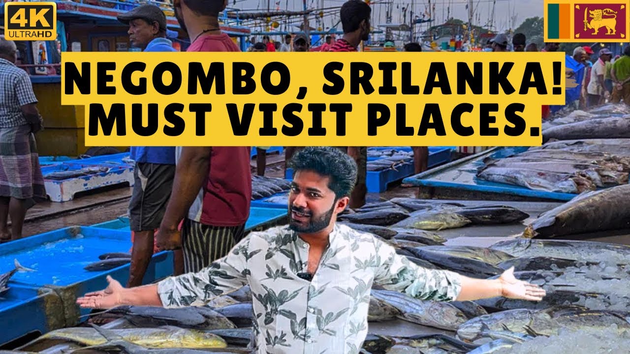 Sri Lanka Budget Travel Vlog: Must-Visit Spots in Negombo (Local Food & Temples!)