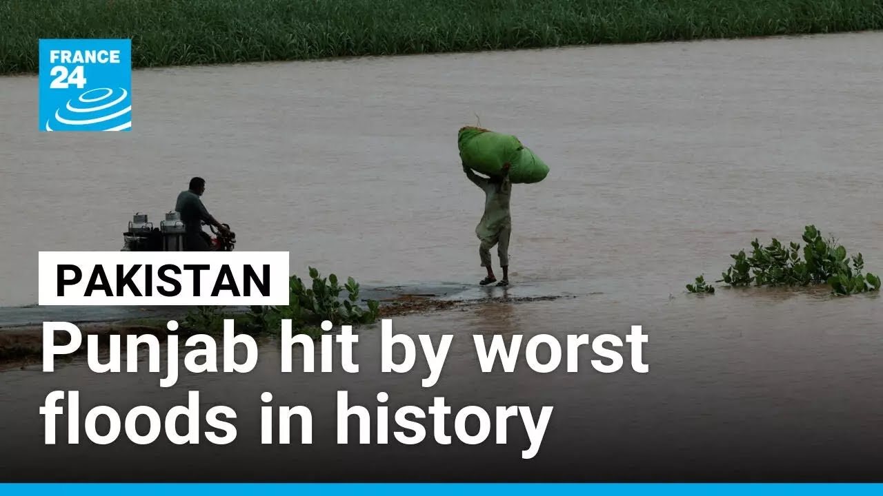 Pakistan&rsquo;s Punjab hit by worst floods in history &bull; FRANCE 24 English