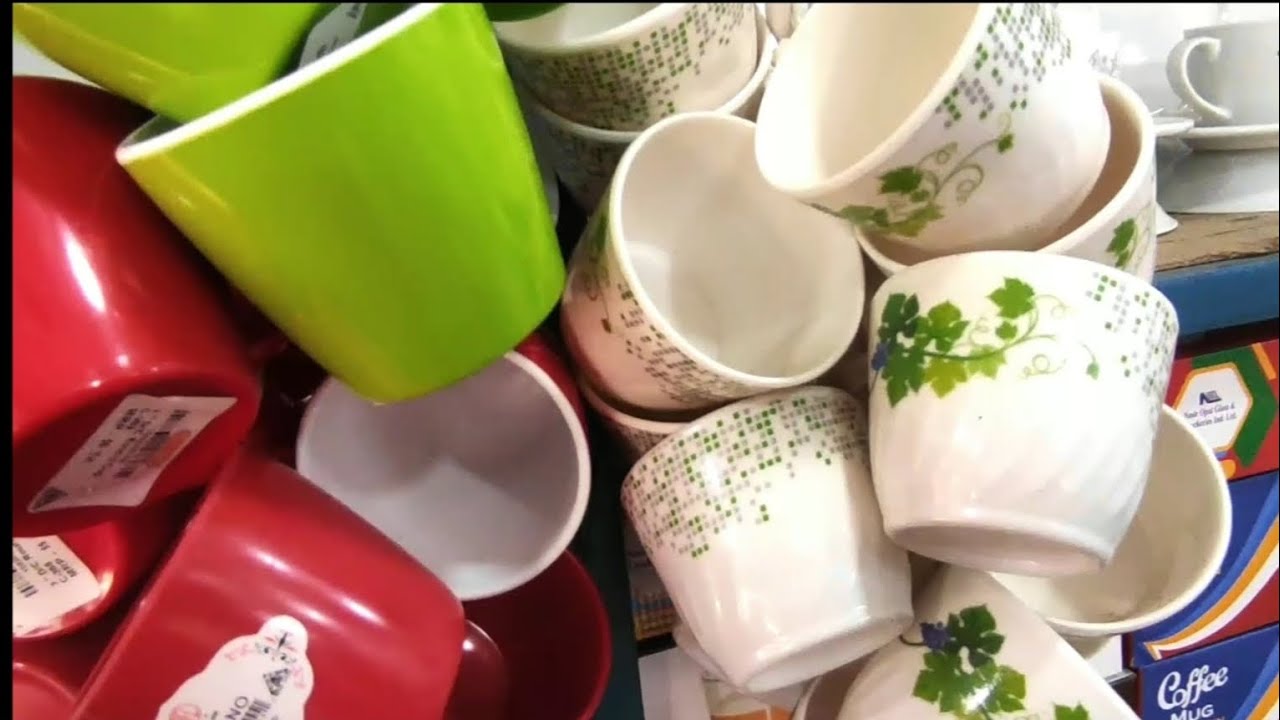 Tea cup || melamine tea cup || colourfull tea cup || নতুন নতুন সব চা‌য়ের কাপ গু‌লো দে‌খে‌নিন।