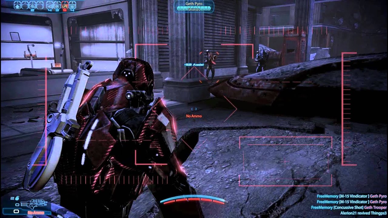 London's Burning! - Mass Effect 3 Multiplayer Silver Destroyer Class.avi