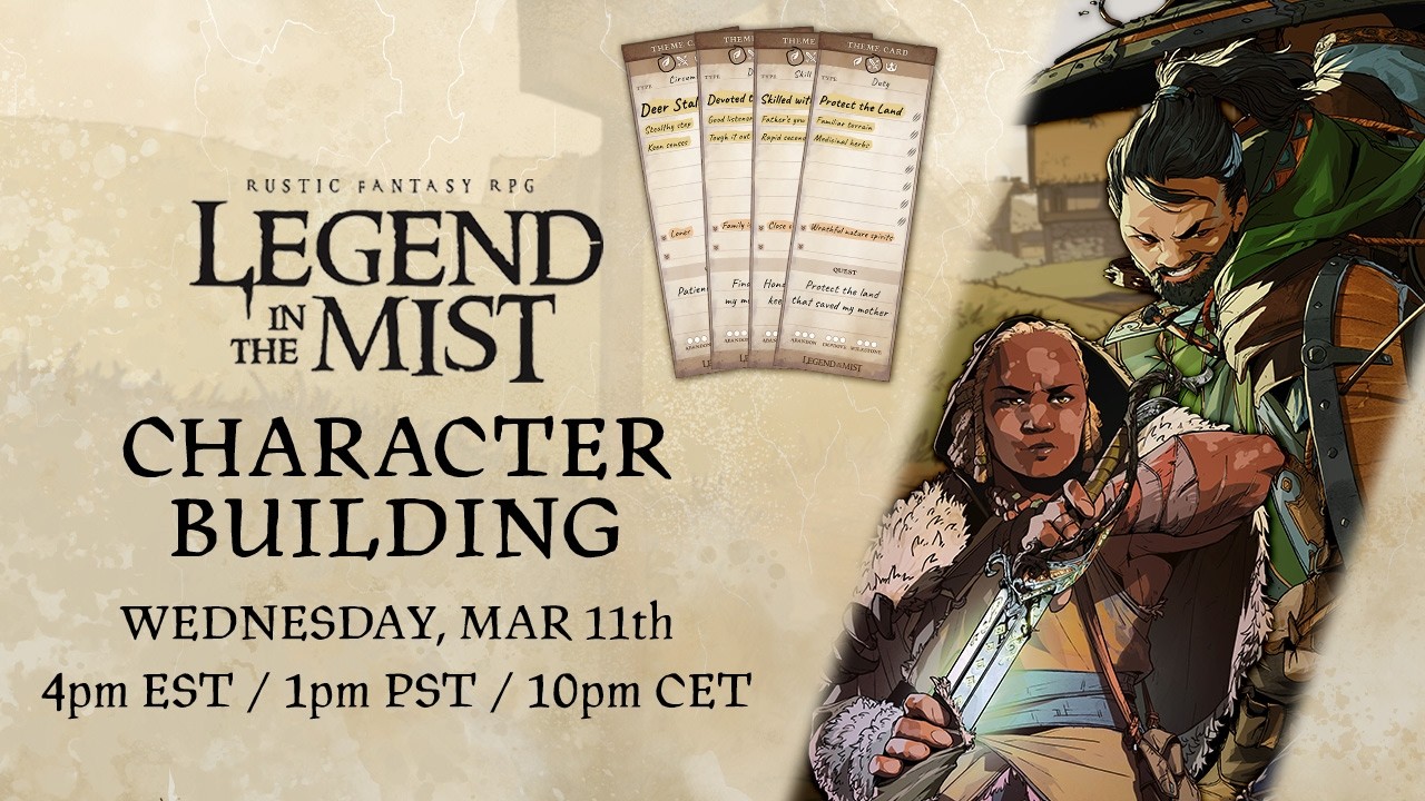 Legend in the Mist Character Building