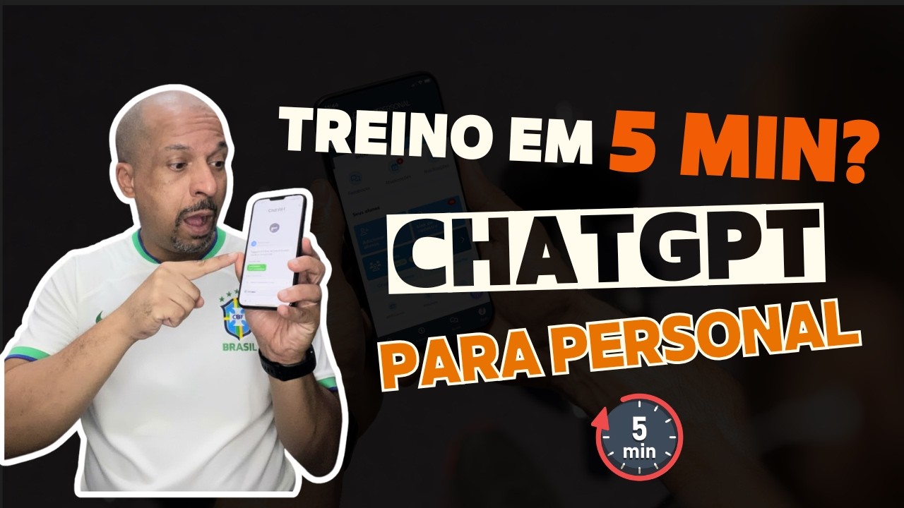 Como Usar o ChatGPT Para Trocar Treinos em 5 Minutos (Sem Perder Qualidade)