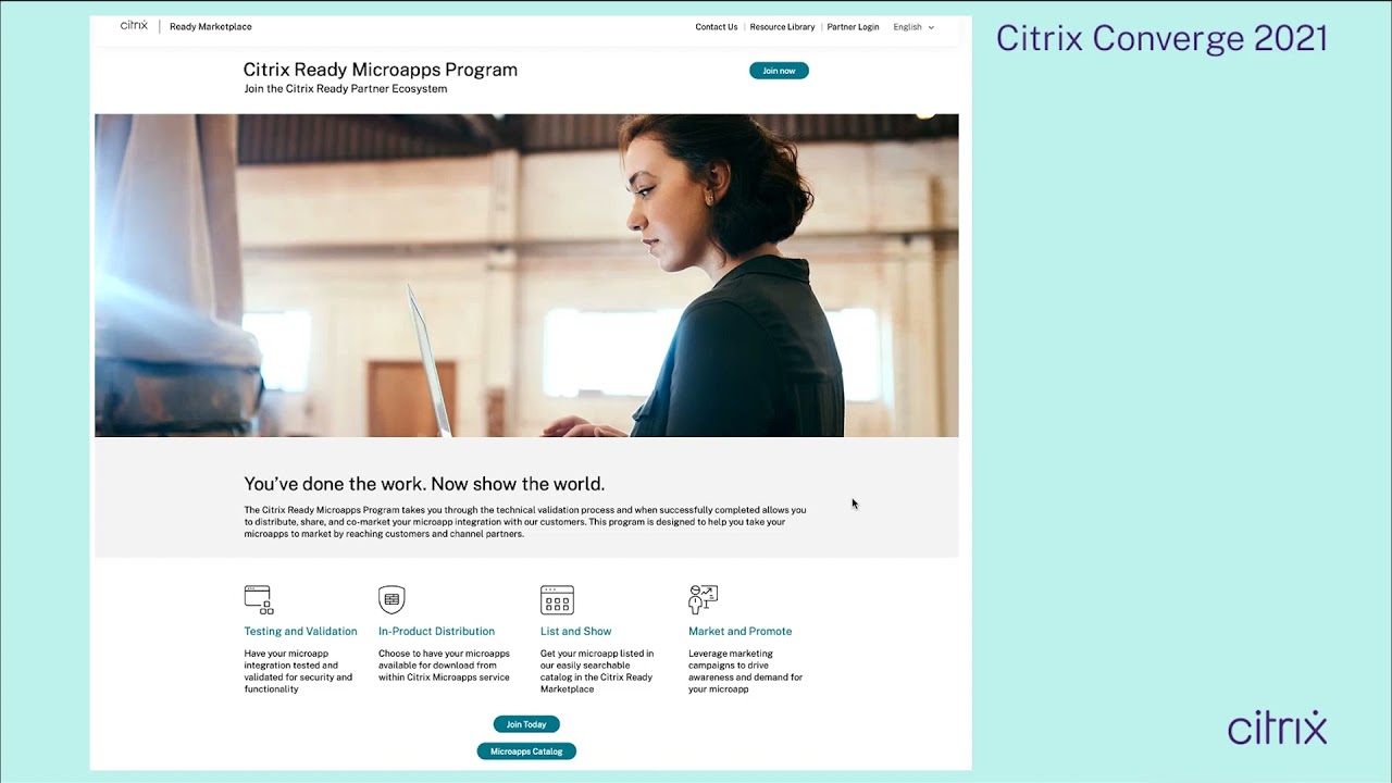 Partnering with Citrix