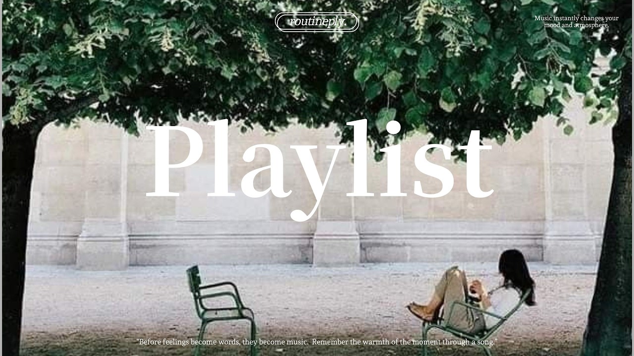 🎧Playlist 시들어가는 나무에 물줄기 같은 팝송 모음💫| 기분 전환 플레이리스트