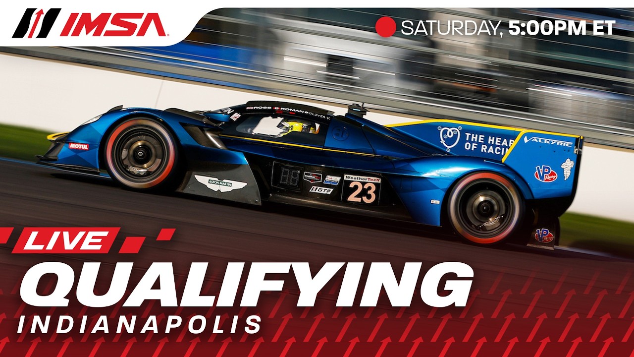 2026 IMSA TireRack.com Battle on the Bricks | Qualifying | WeatherTech Championship | Indianapolis