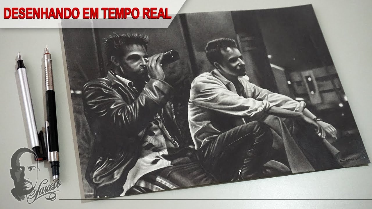Detalhando e finalizando o desenho - Real Time