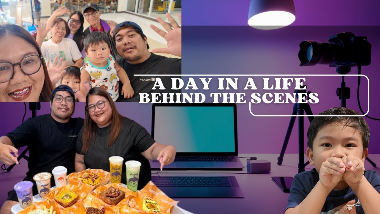 Ganito Kami Mag-Shoot ng Food Vlog sa Xaxa Daily | Behind the Scenes + Family Day