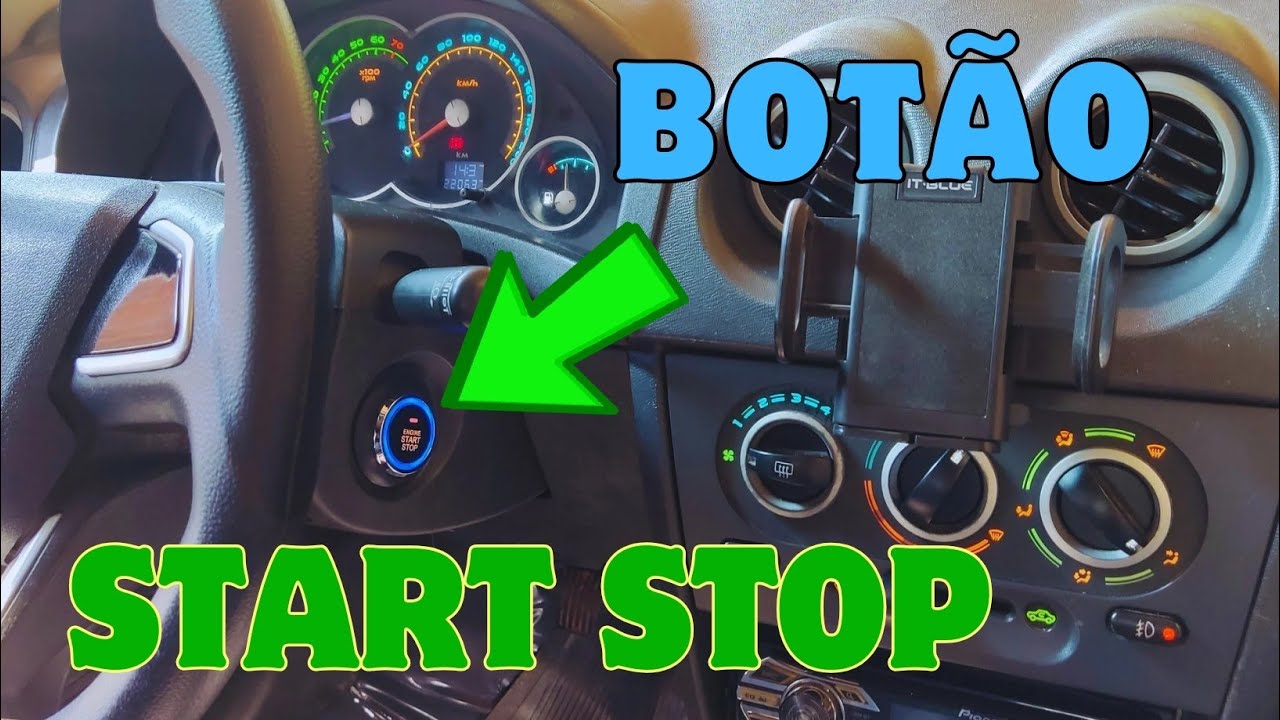 Botão START STOP | Prisma, Celta,Corsa e Outros modelos