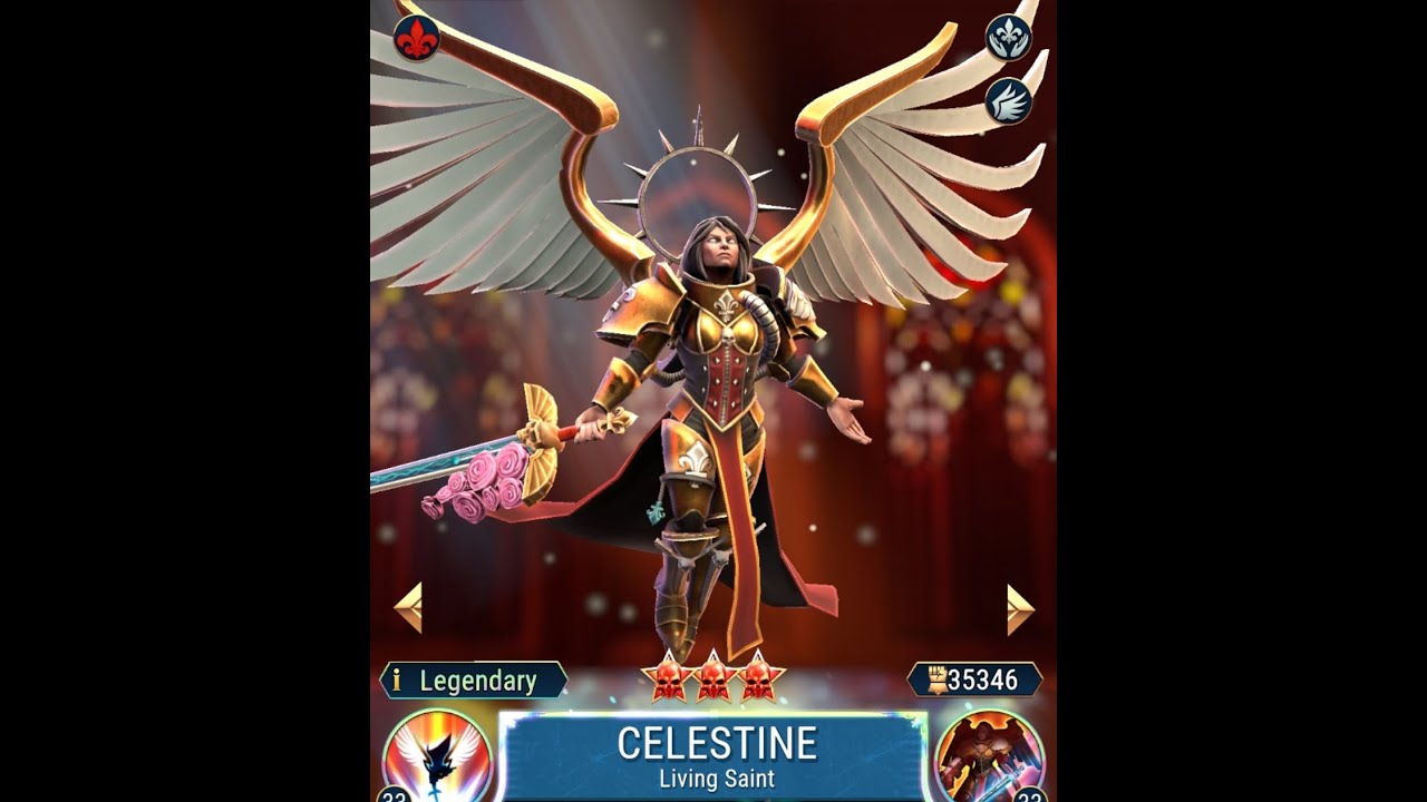 WH40k Tacticus - Hero in (almost) 60 seconds: Sororitas - Celestine