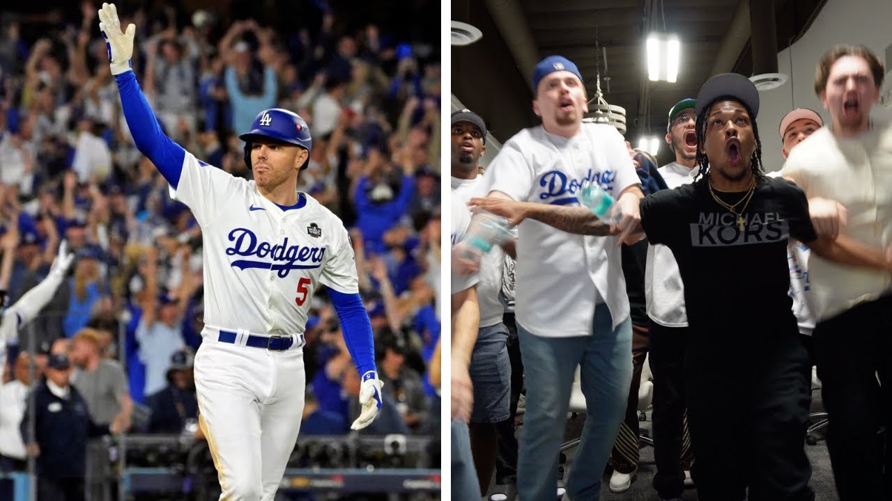 Biggest Dodger Fans React To Game 1 Of The World Series